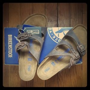 Birkenstocks Florida Habana Oiled Leather